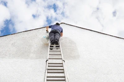 Peinture extérieure à Thiézac — façades et ravalement